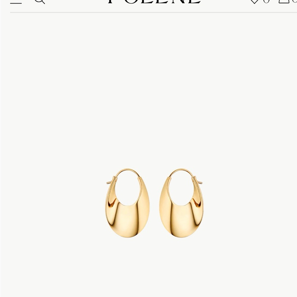 Polene Éole Slim Hoop Earrings